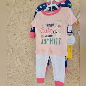 Koala kids 4pc pajama set size 12M NWT